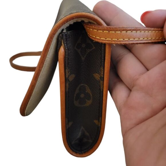 Louis Vuitton Monogram Pochette Twin GM Crossbody Bag Shoulder Bag Handbag - Picture 4 of 13